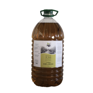 Garrafa de 2 litros de aceite de oliva virgen extra ecologico coupage Arbequina y Morrut